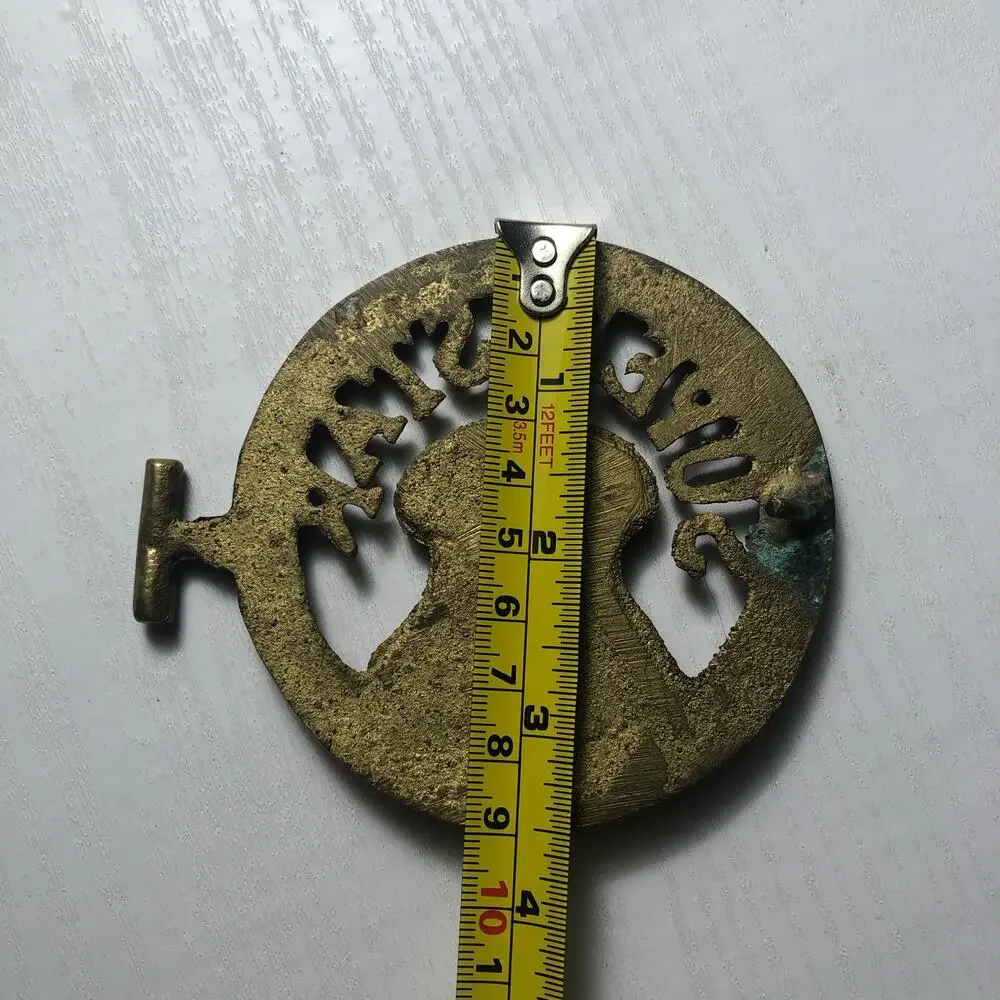Vintage 70s Jesus Christ Superstar Artisan Belt Buckle Broadway Musical Opera